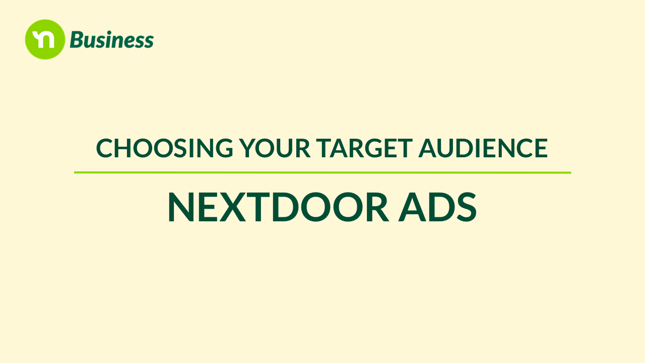 Video Tutorial: Choosing your target audience